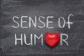 Sense of humor heart