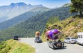 Senseo Caravan in Pyrenees Mountains - Tour de France 2015