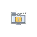 Sensitive Data Encryption Royalty Free Stock Photo