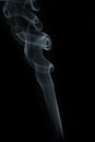 Sensitive incense smoke Royalty Free Stock Photo
