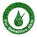 For Sensitive Skin Round Green