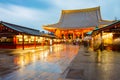 Senso-ji Temple at Asakusa area in Tokyo, Japan Royalty Free Stock Photo