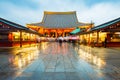 Senso-ji Temple at Asakusa area in Tokyo, Japan Royalty Free Stock Photo