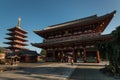 Senso-ji temple in Asakusa, Tokyo Royalty Free Stock Photo