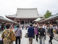 Senso-ji Temple from Nakamise dori