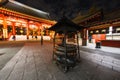 The Senso -ji temples at night are magical