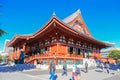 Sensoji Temple`s Hozomon Gate in the Asakusa District. Senso-ji