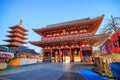 Sensoji Temple in Tokyo, Japan. Royalty Free Stock Photo