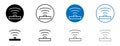 Sensor icon vector