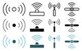 Sensor icon vector