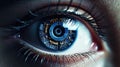 Sensor Implanted In Human Eye Technology And Human Fusion