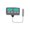 sensor ph meter cartoon vector illustration
