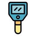 Sensor thermal imager icon color outline vector Royalty Free Stock Photo