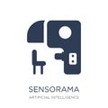 Sensorama icon. Trendy flat vector Sensorama icon on white backg