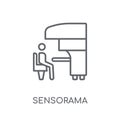 Sensorama linear icon. Modern outline Sensorama logo concept on