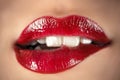 Sensual lips Royalty Free Stock Photo