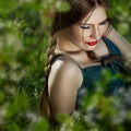 Sensual portrait of a beautiful women Royalty Free Stock Photo