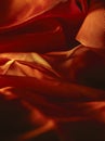 Sensuous Smooth red Satin Royalty Free Stock Photo