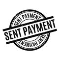 Sent Payment rubber stamp