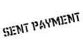 Sent Payment rubber stamp