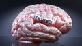 Sentience and a human brain