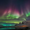 A sentient aurora borealis that weaves stories in the night sky through vibrant, shifting colors4