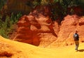 Sentier des Ocres - an open-air ochre park in the region of Luberon