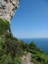Sentiero degli Dei - Costiera Amalfitana Royalty Free Stock Photo