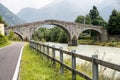 Sentiero della Valtellina (Lombardy, Italy) Royalty Free Stock Photo