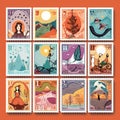 Sentimental Journeys - Expressive Collectible Stamp Design