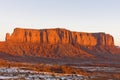 Sentinel Mesa, Monument Valley National Park, Utah-Arizona, USA Royalty Free Stock Photo