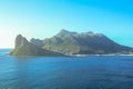 Sentinel peak in Hout Bay Royalty Free Stock Photo