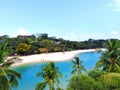 sentos beach bule sea , singapore famous attraction