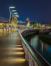 Sentosa boardwalk Royalty Free Stock Photo
