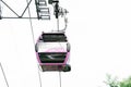 Sentosa cable car ride, Sentosa Singapore, March 15 2019 Royalty Free Stock Photo