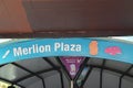 Sentosa Island - Merlion Plaza metro train station - Singapore tourism - Singapore travel diaries Royalty Free Stock Photo