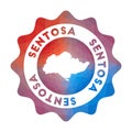 Sentosa low poly logo.