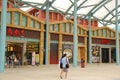 Din Tai Fung restaurant facade in Sentosa, Singapore