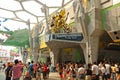 Universal Studios Singapore Transformers the ride facade in Sentosa, Singapore Royalty Free Stock Photo