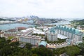 SENTOSA, SINGAPORE - January 31 2017 : Sentosa Island in Singapore. Locate on the eastern Singapore Island