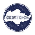 Sentosa vector map.