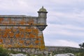 Sentry box or watchtower of Fort San Miguel in Uruguay. Royalty Free Stock Photo