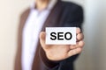 SEO acronym, search engine optimization for business promotion