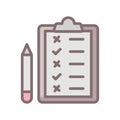 Seo analysis Line Style vector icon which can easily modify or edit Royalty Free Stock Photo