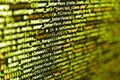 SEO concepts for better SERP. Developer working on source codes on computer at office. Programming code abstract technology Royalty Free Stock Photo