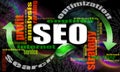 SEO engines strategy Royalty Free Stock Photo
