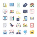 SEO and Marketing Colored icons Icons 4