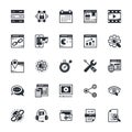 SEO and Marketing Colored Vector Icons 2