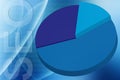 Seo pie graph illustration Royalty Free Stock Photo