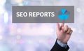 SEO REPORTS Royalty Free Stock Photo